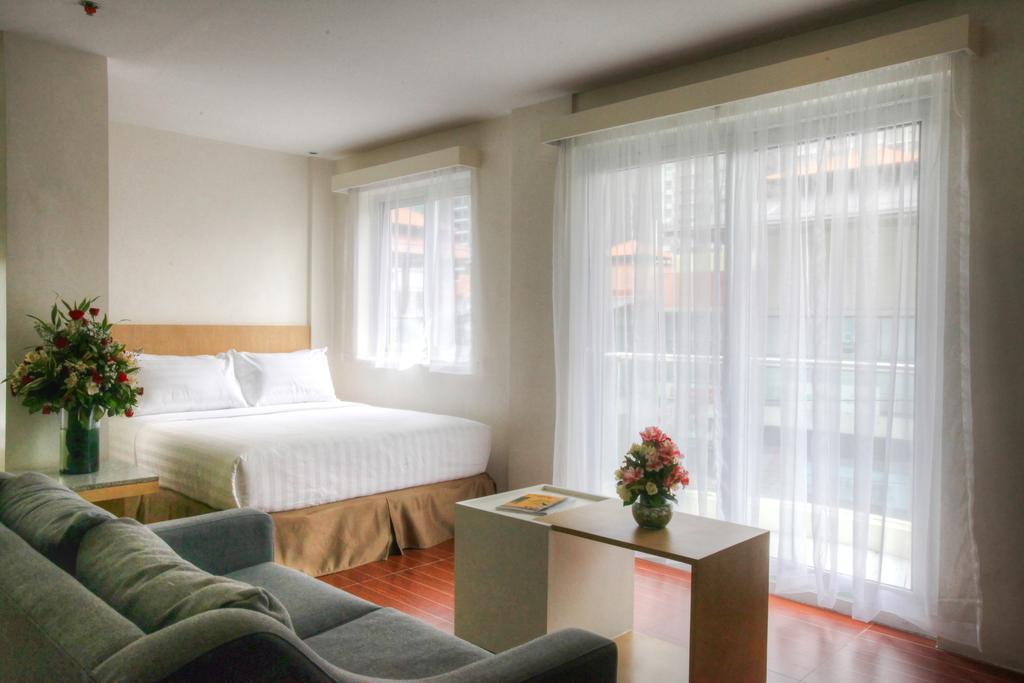Fersal Hotel Makati Avenue Makati City Rum bild